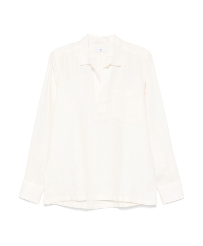 wit-overhemd-met-beige-zak