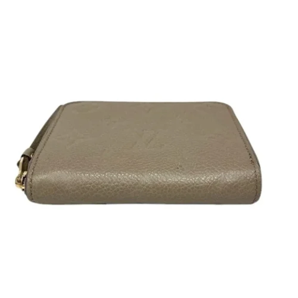 Louis Vuitton Vintage Pre-owned Leather wallets Brown Dames