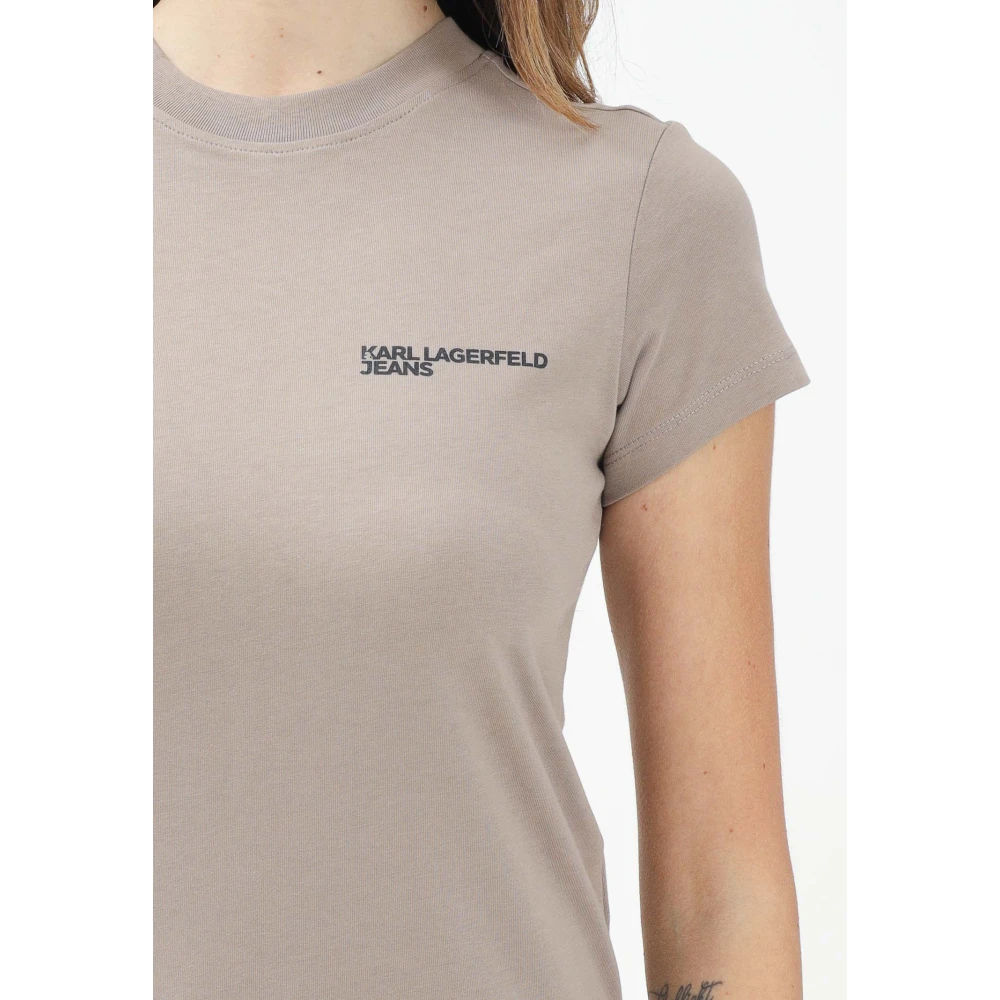 Karl Lagerfeld T-shirts en Polos Brown Dames