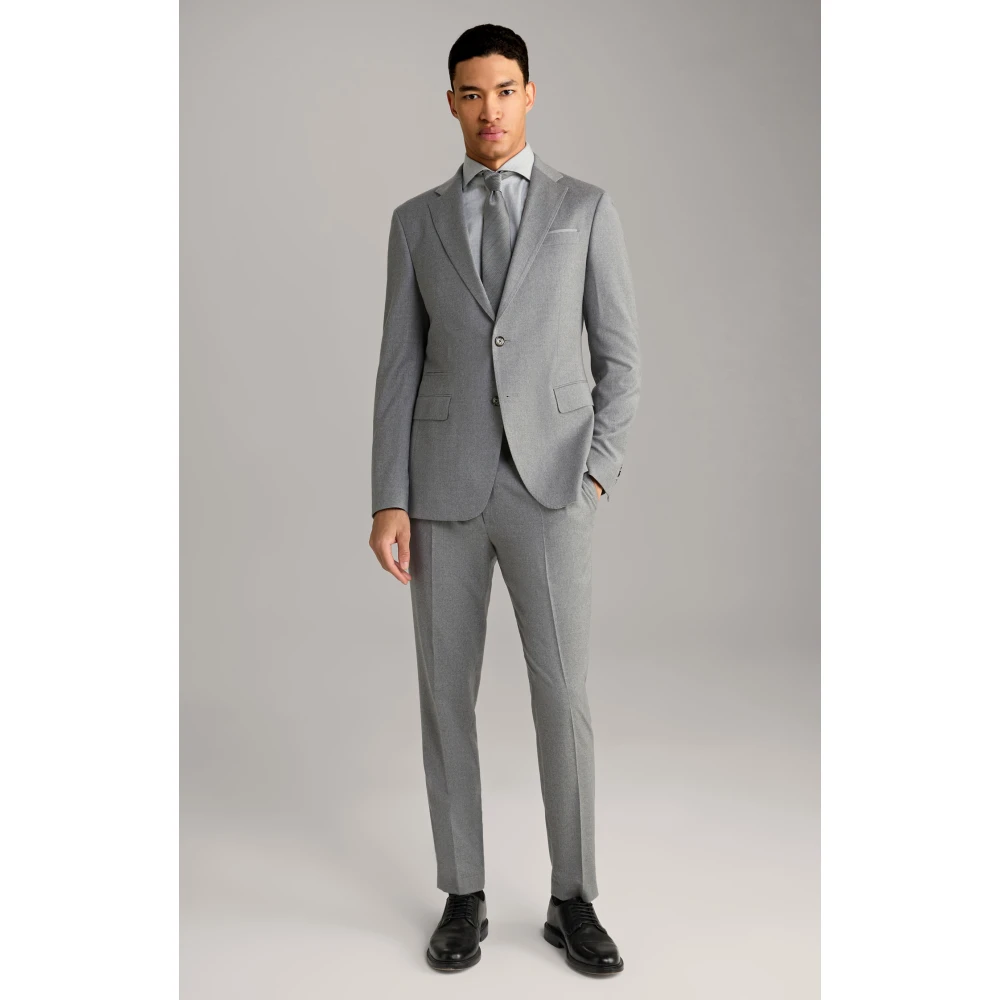 Joop! Grijze Wollen Blazer Elegant Stijlvol Mannen Gray Heren