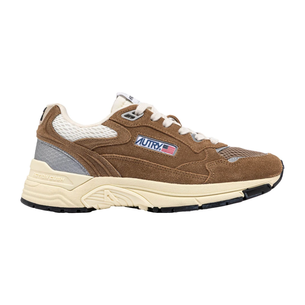 Autry Men's Beige Hyperway Trainers - Sneakers - 9 Uk - Shoes