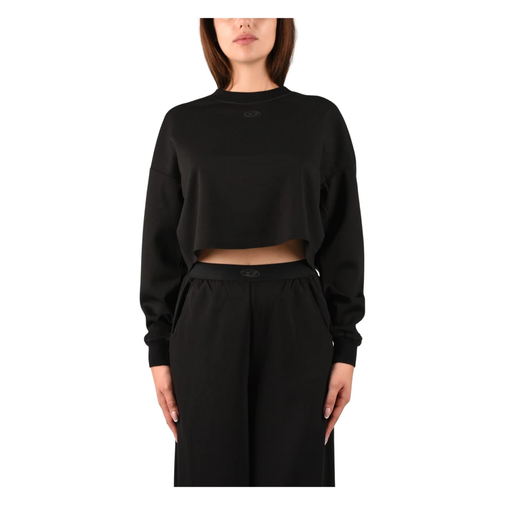Diesel Donna Nero Top, L, New,
