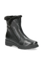bottines-noires-femme-talon-plat