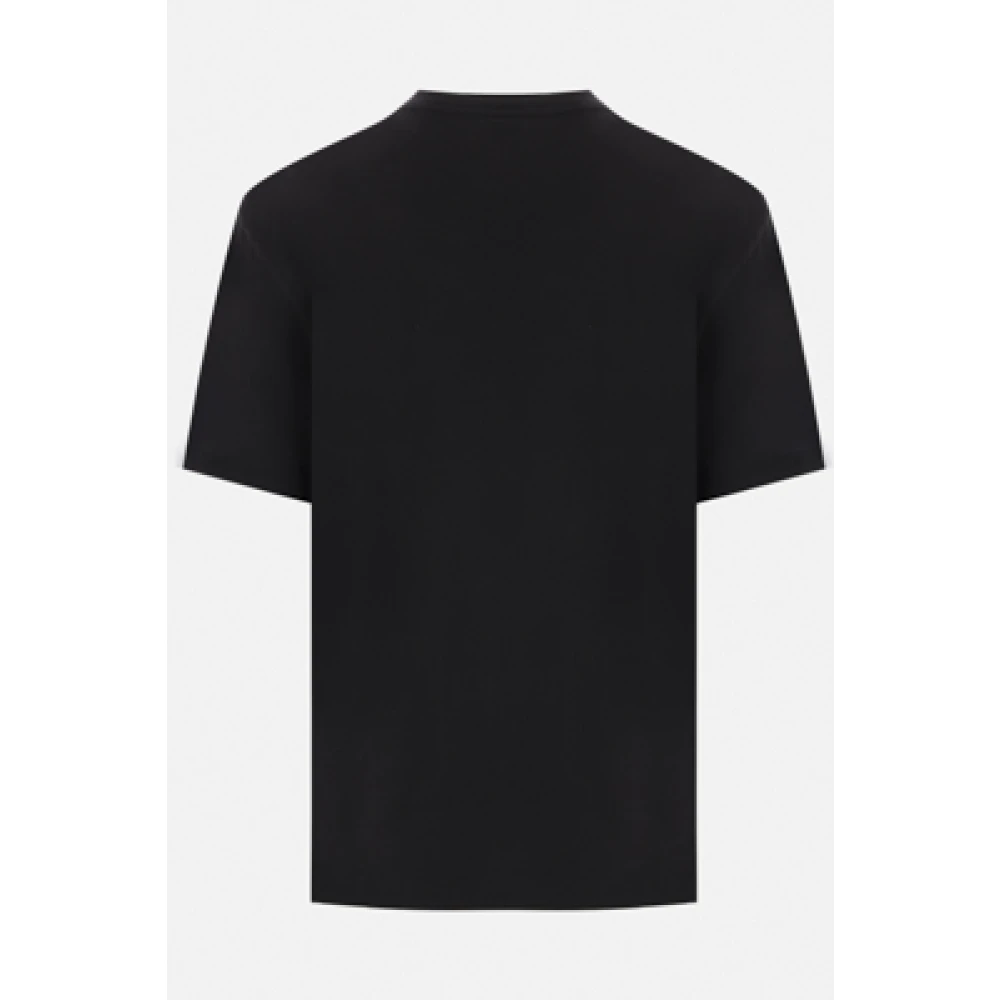 Amiri Zwarte T-shirts en Polos met Flock Logo Black Heren
