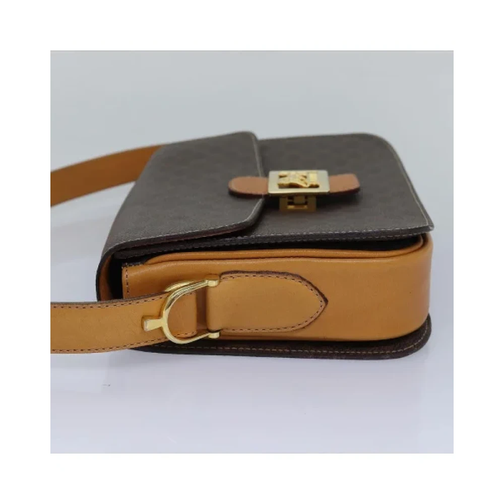 Celine Vintage Pre-owned Plastic celine-bags Brown Dames