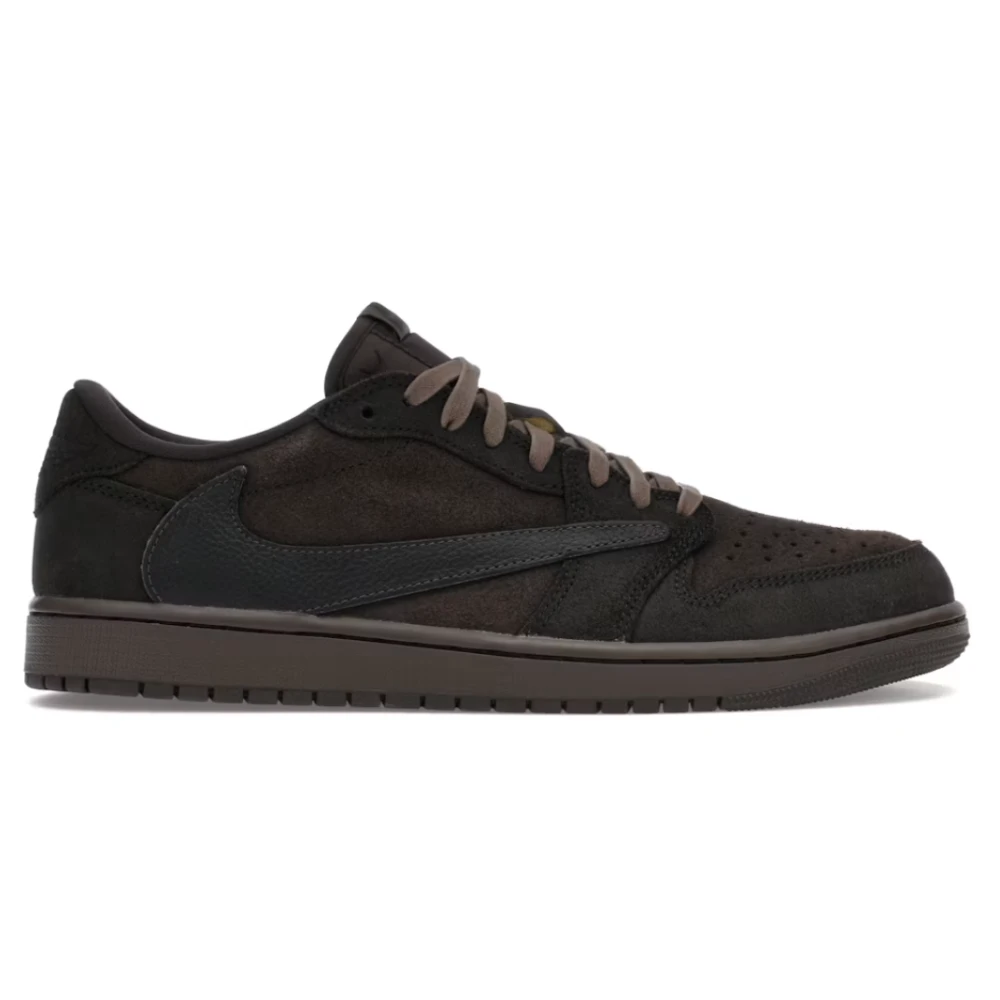 Jordan Travis Scott Velvet Brown Retro Sneakers Black, Herr