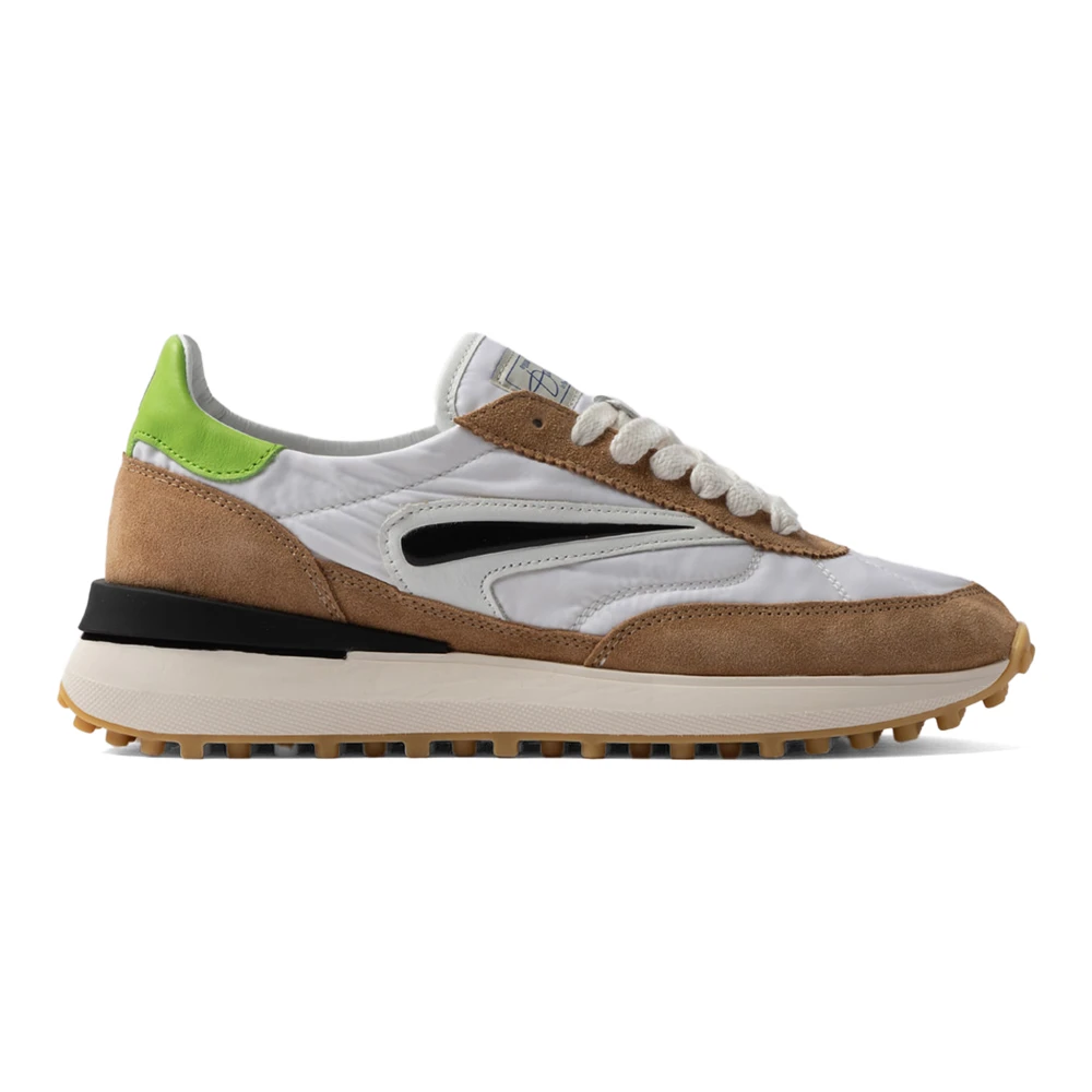 D.a.t.e. Men's Multicolor Sneakers, 11 Uk, Multicolour Trainers With Suede Inserts