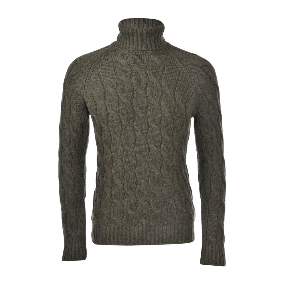 Gran Sasso Turtle Neck Pullover in Groen Green Heren