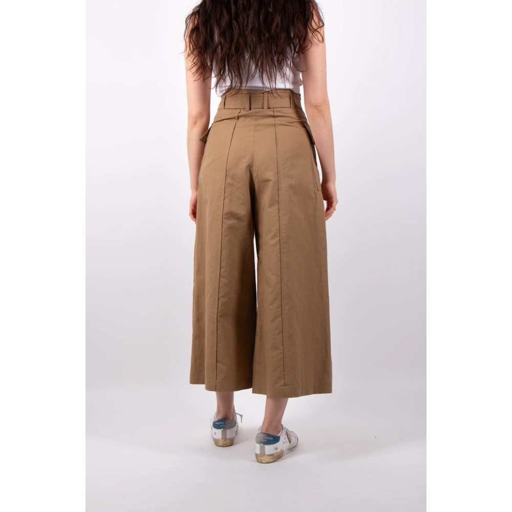 Max Mara Weekend Beige Stijlvolle Pinide Broek Beige Dames