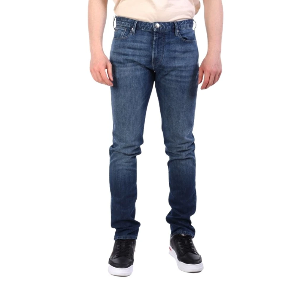 Emporio Armani Men's Blue Slim Fit Jeans, W38, J06 Slim-Fit Jeans