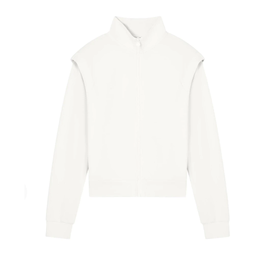 Emporio Armani Ea7 Damen Weiß Sweatshirts & Hoodies, Mgröße: