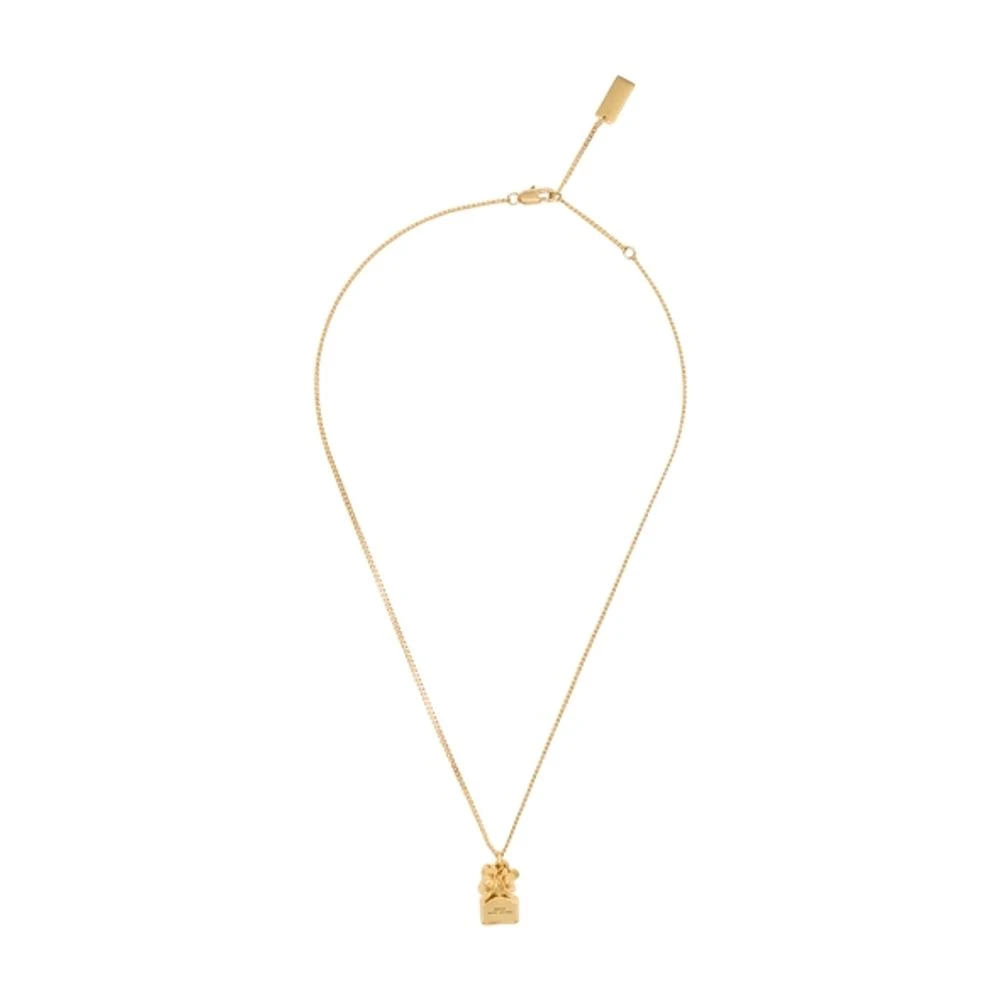 Marc Jacobs Women's Yellow Necklaces, One Size, Mini Icon Daisy Necklace