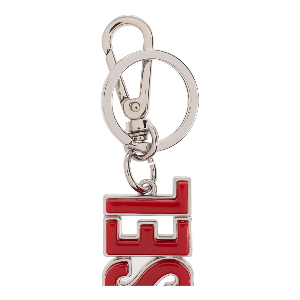 Diesel Sleutelhanger DSL 3D Sleutelring X10294 Gray Heren