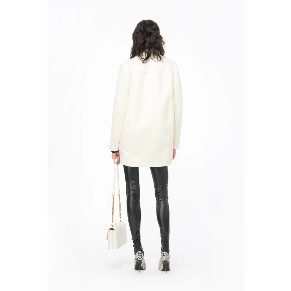 pinko Down Coats White Dames