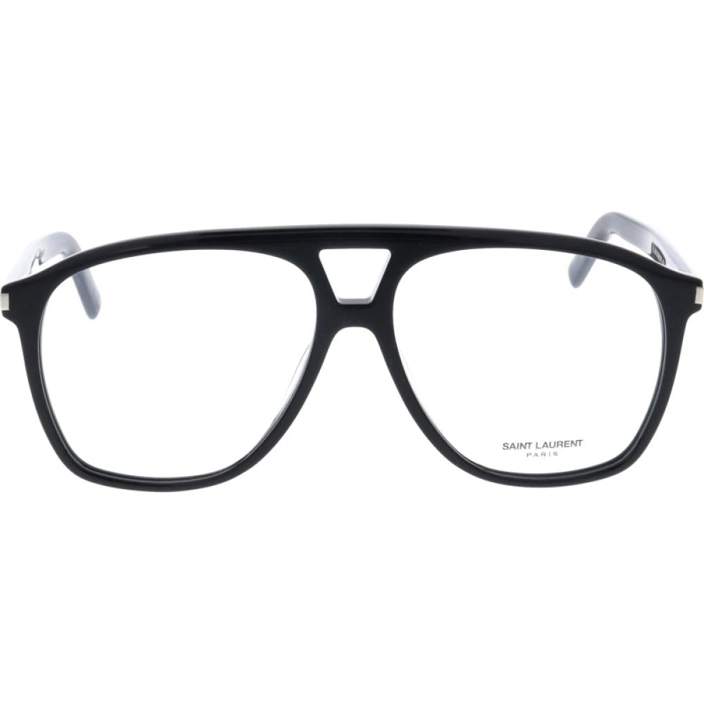 Saint Laurent Brillen op recept Black Heren
