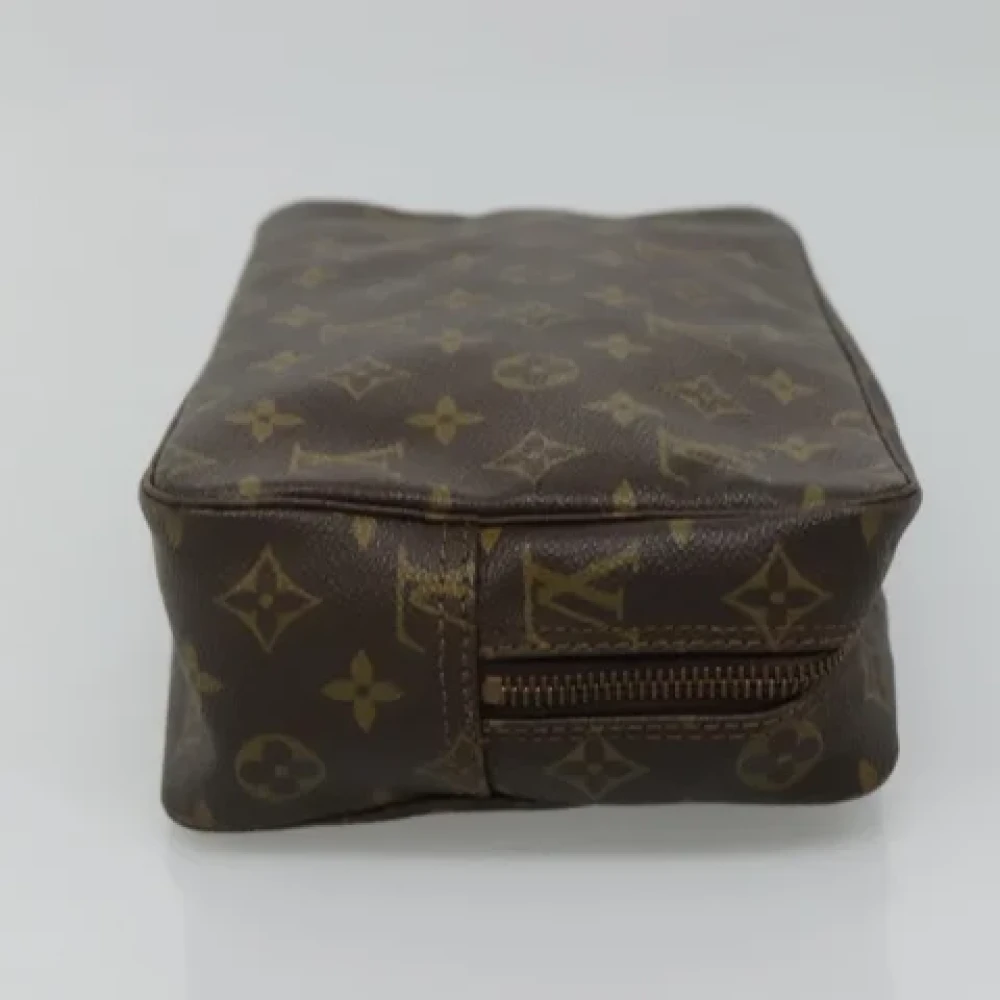 Louis Vuitton Vintage Pre-owned Canvas clutches Brown Dames