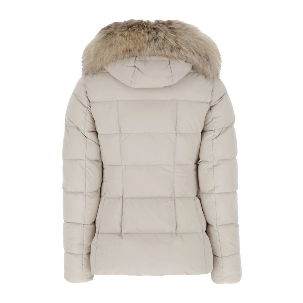 Moorer Stijlvolle Pufferjassen Beige Dames