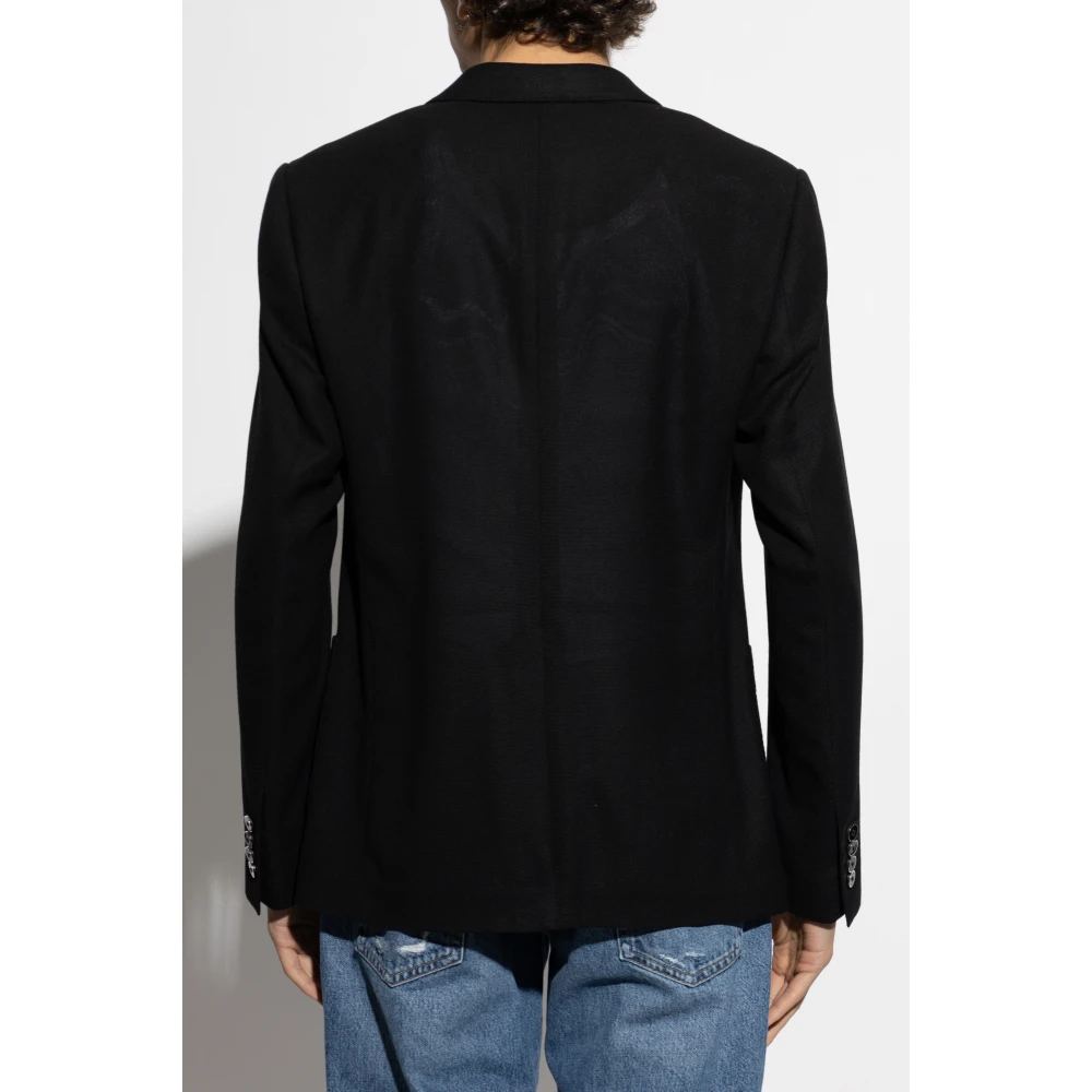 Dolce & Gabbana Wollen blazer Black Heren