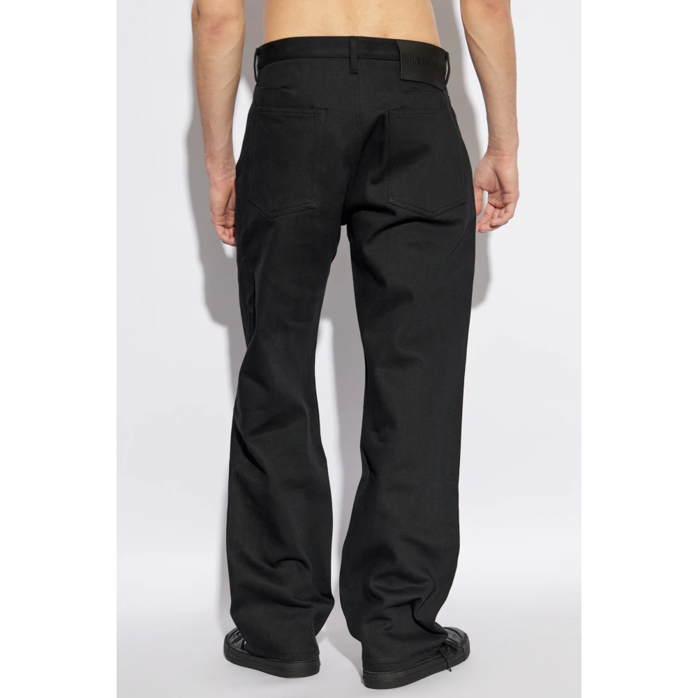 Jil Sander Straight-leg jeans Black Heren
