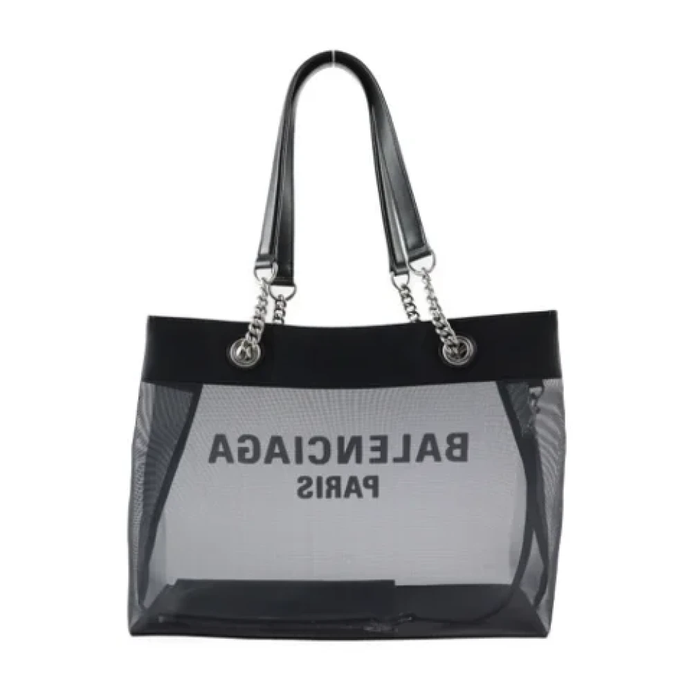 Balenciaga Vintage Pre-owned Fabric balenciaga-bags Gray Dames