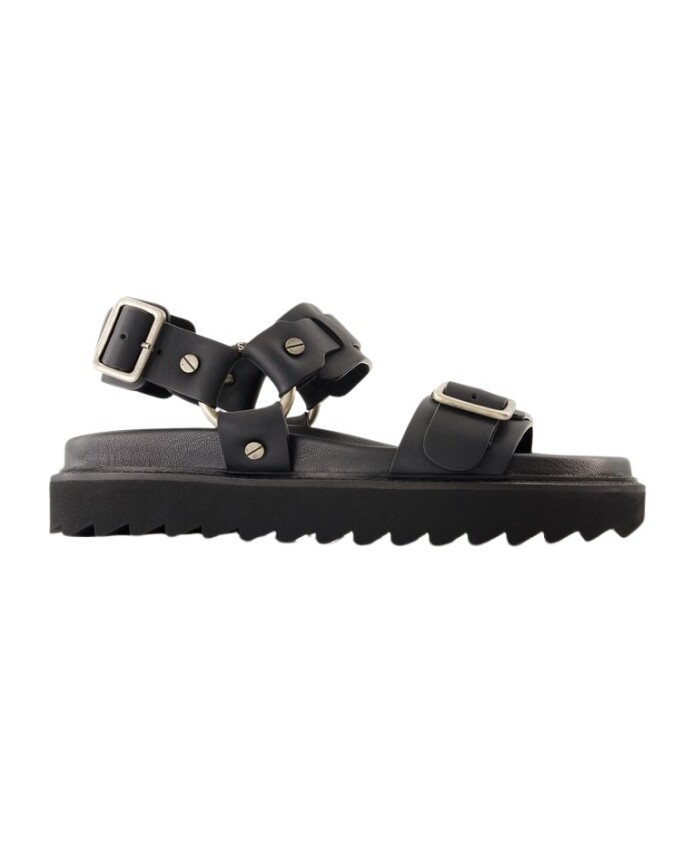 zwarte-leren-enkelband-sandalen