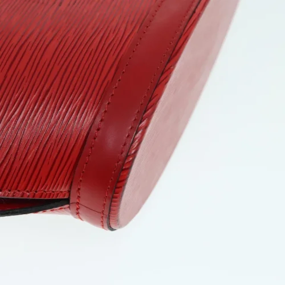Louis Vuitton Vintage Pre-owned Leather louis-vuitton-bags Red Dames