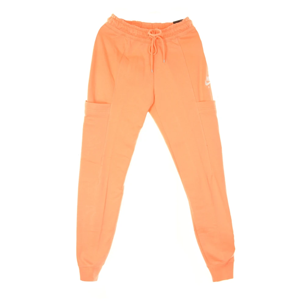 Nike Crimson Bliss Fleece Tracksuit Byxor Orange, Dam