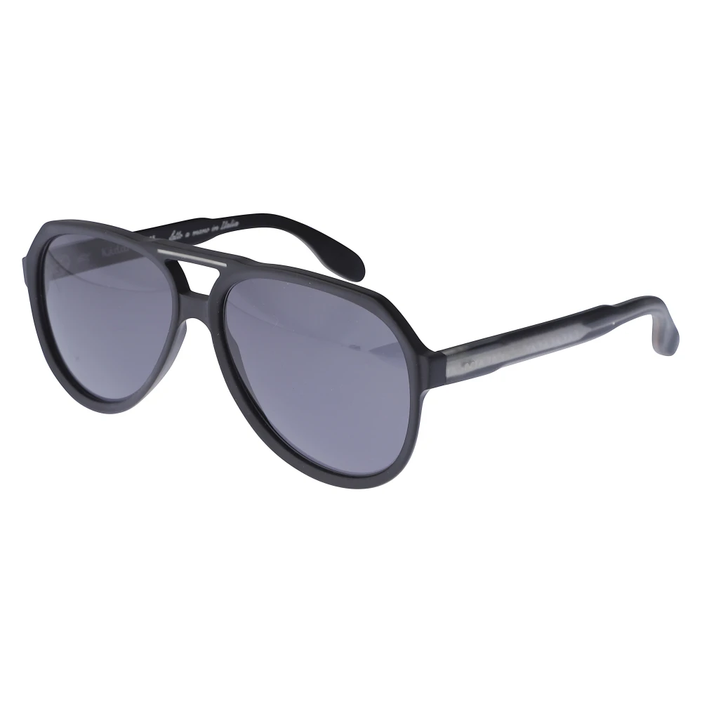 Kador Unisex Black Sunglasses, 58 Mm, Big Pilot Sunglasses