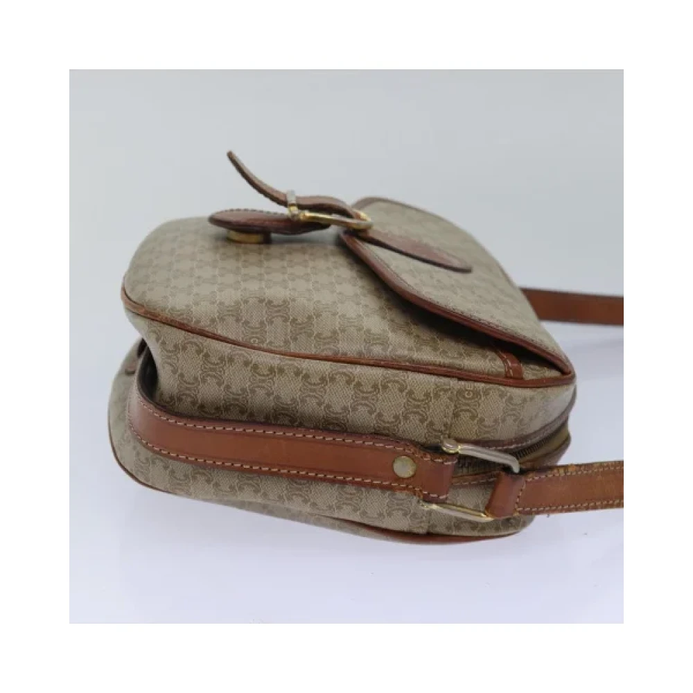 Celine Vintage Pre-owned Canvas celine-bags Beige Dames