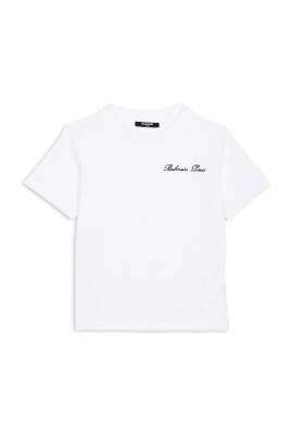 t-shirt-a-manches-courtes-balmain-signature