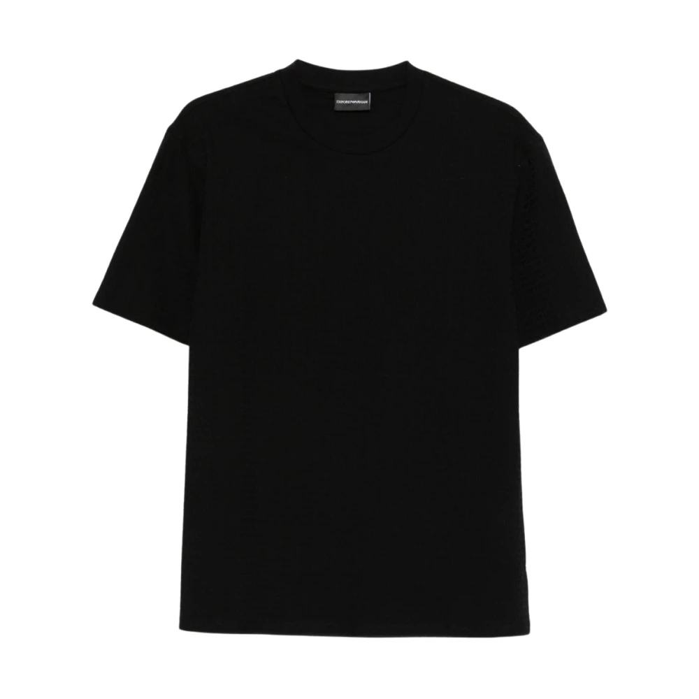 Emporio Armani , Herren, Oberteile, Schwarzk, L 