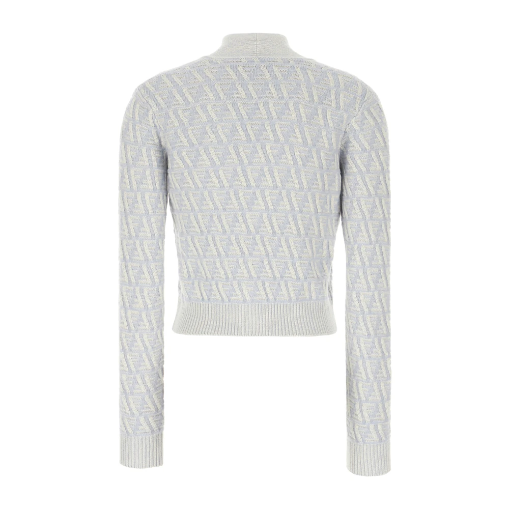 Fendi Stijlvolle Gebreide Collectie Blue Dames