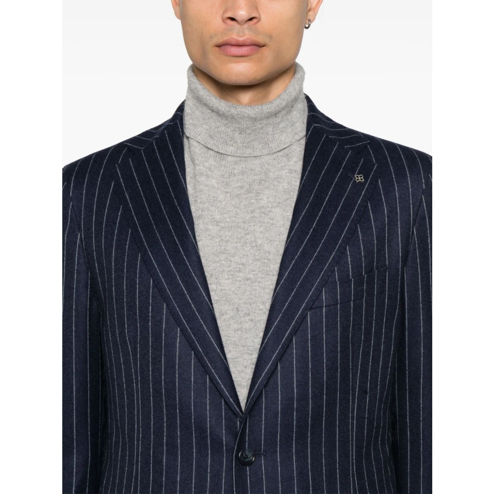 Tagliatore Jassen Blauw Blue Heren