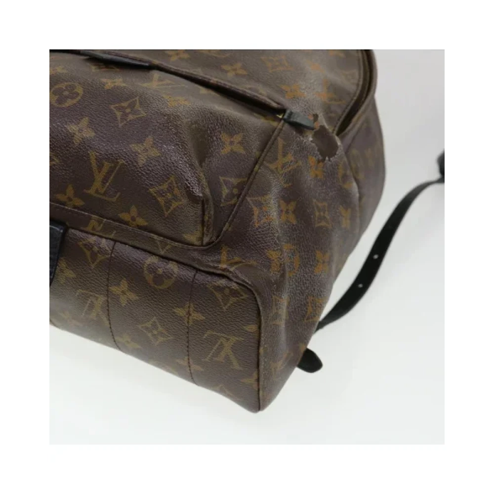 Louis Vuitton Vintage Pre-owned Canvas backpacks Brown Dames
