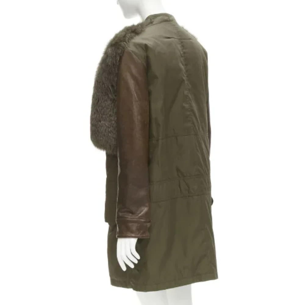 Givenchy Pre-owned Fabric outerwear Green Dames
