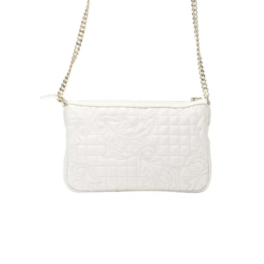 Versace Leather shoulder-bags White Dames