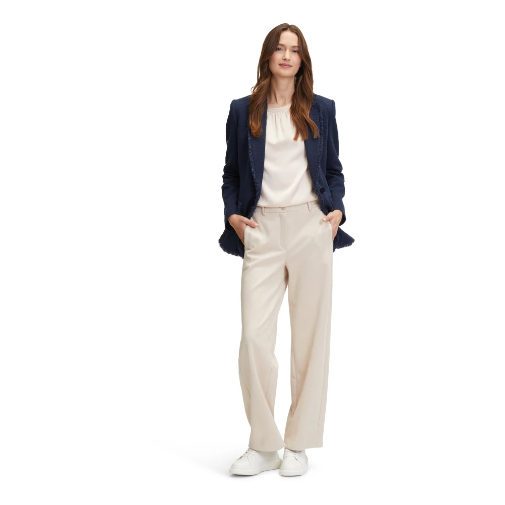 Betty & Co Blouse met Webbies Beige Dames