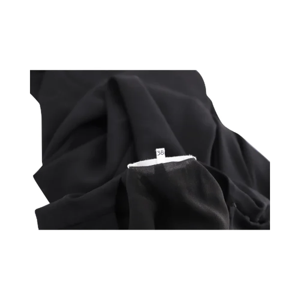 Maison Margiela Pre-owned Polyester dresses Black Dames