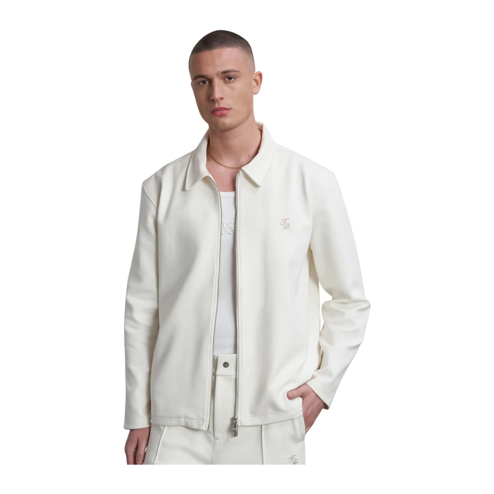 Filling Pieces Coach Jacket Antique White Heren