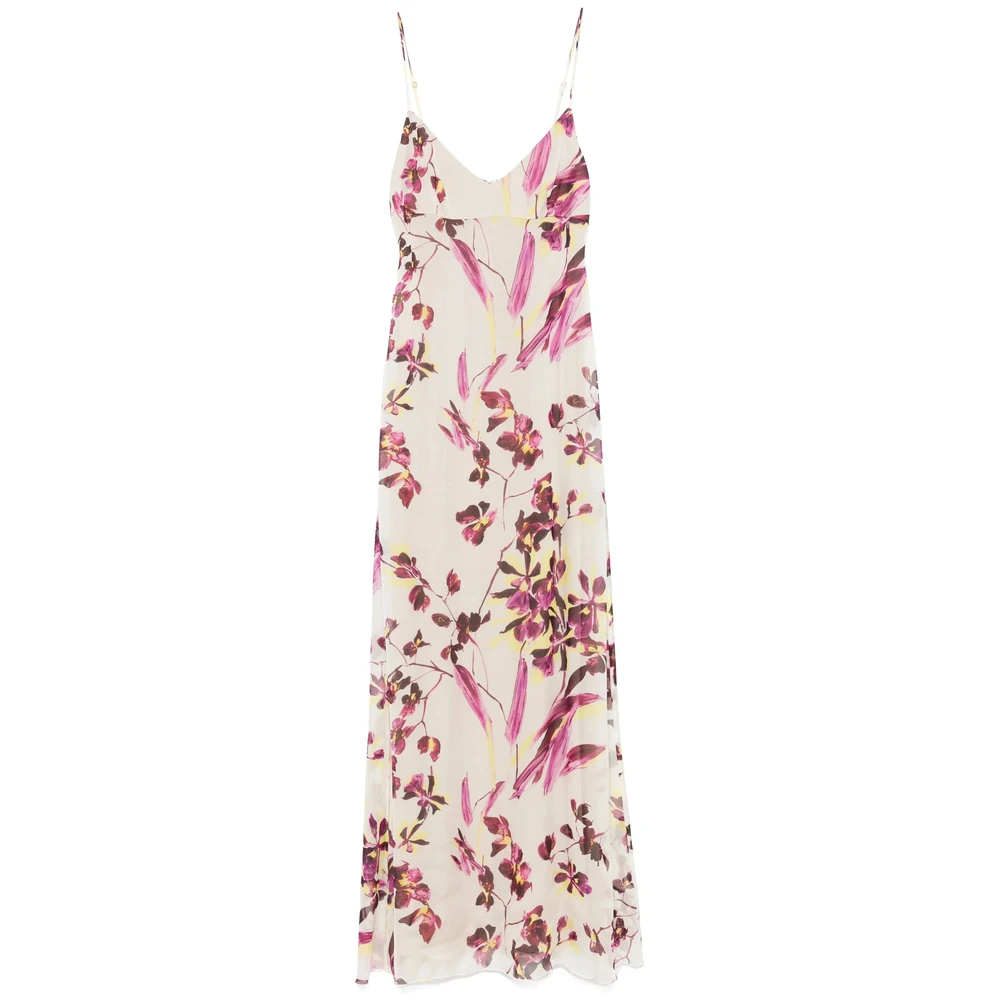 Raquel Diniz Bloemenprint V-hals Jurk Multicolor Dames