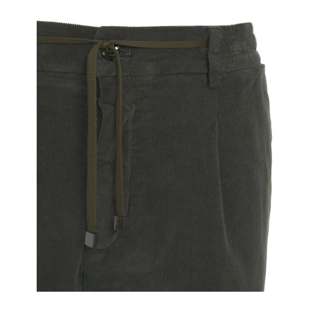 Cruna Groene Corduroy Broek voor Mannen Green Heren