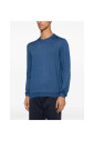 pull-col-rond-bleu-saphir
