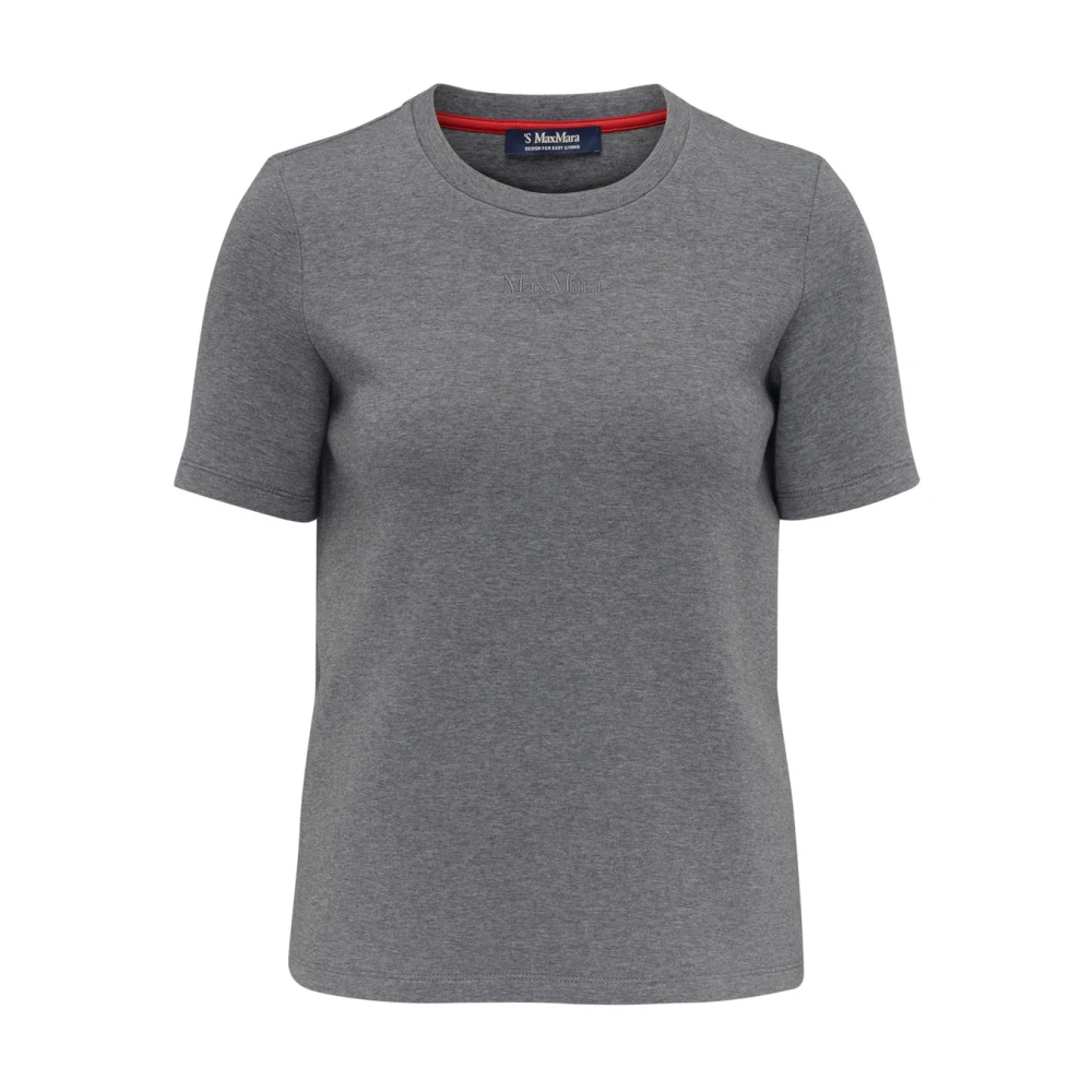 Max Mara - Tops > T-Shirts - Gray - Max Mara - Modalova