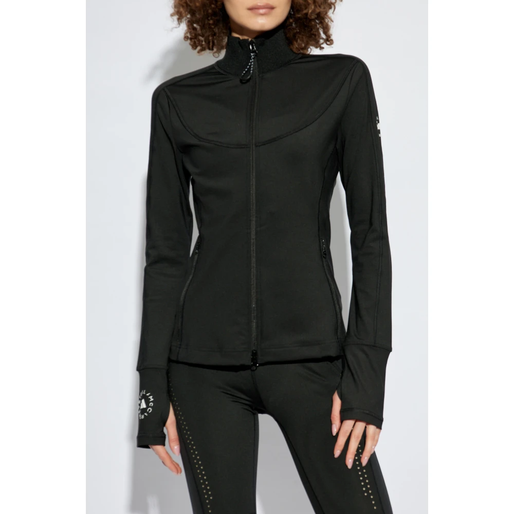 adidas by stella mccartney Logo Sweatshirt Black Dames