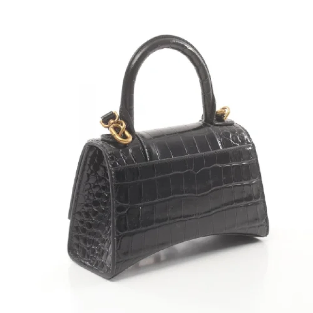 Balenciaga Vintage Pre-owned Leather balenciaga-bags Black Dames