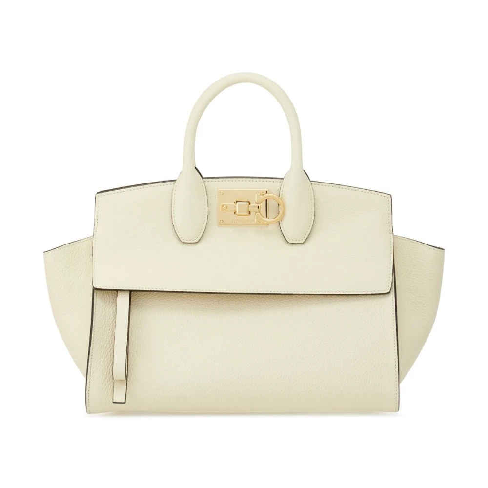 Salvatore Ferragamo Witte Tassen Collectie White Dames