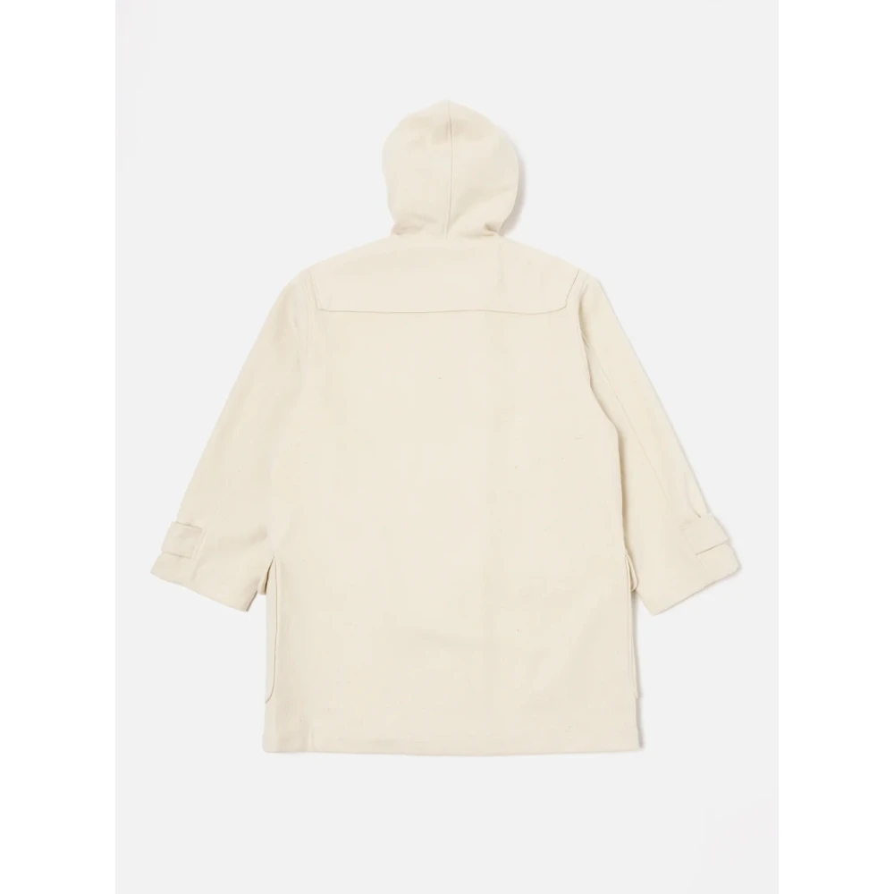 Universal Works Militaire Dufflejas in Ecru Marl Beige Heren