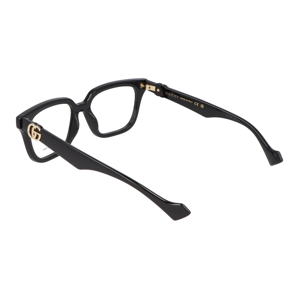 Gucci Vierkante acetaatbril Gg1536O Black Unisex
