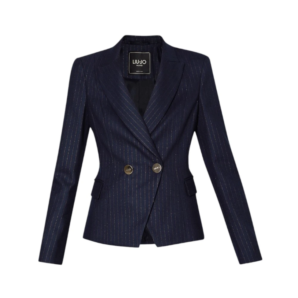 Liu Jo Elegante Blazer voor Vrouwen Blue Dames