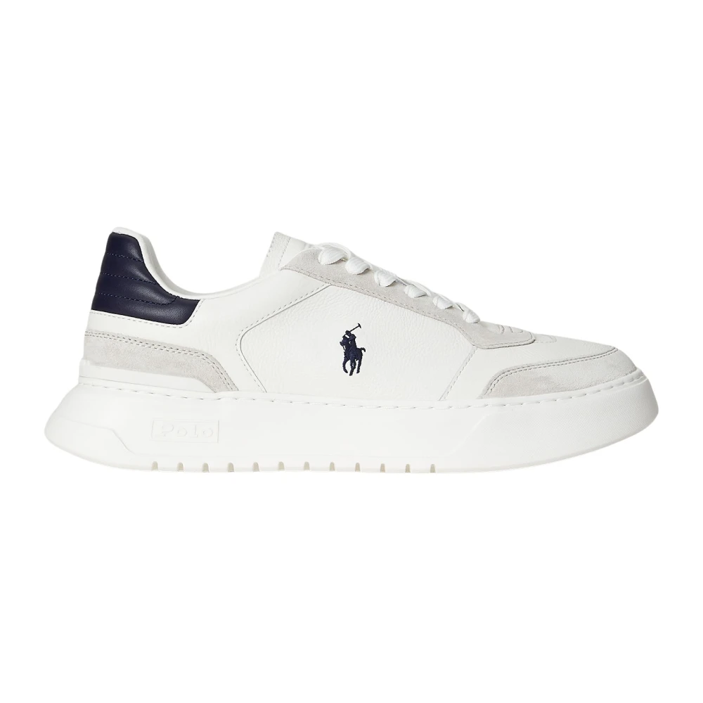 Polo Ralph Lauren Uomo Bianco Scarpe, 40 Eu, New,